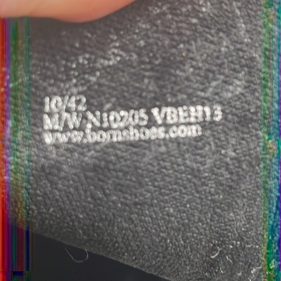 Born Crown Burgundy Ankle Boot Sz 10. MCA1276G - Picture 8 of 9